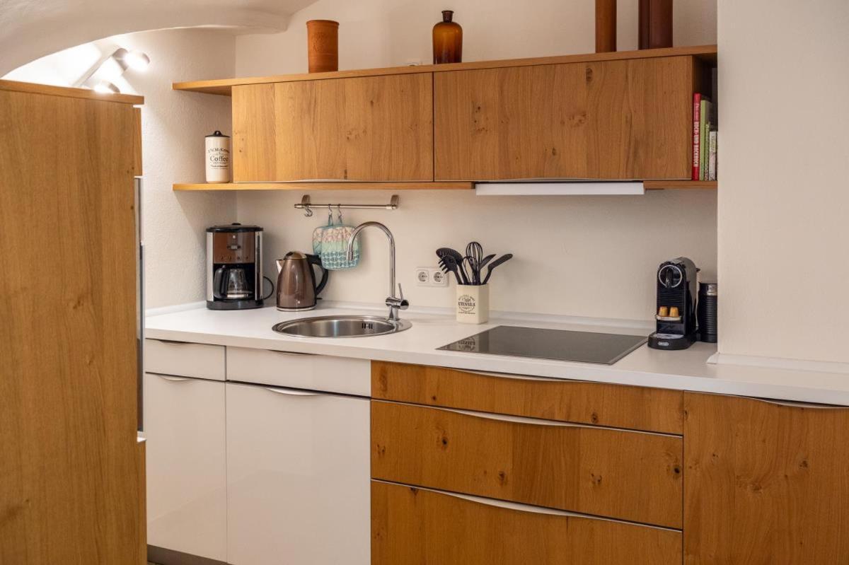 Apartmenthaus Brunnenhof Papstdorf ภายนอก รูปภาพ