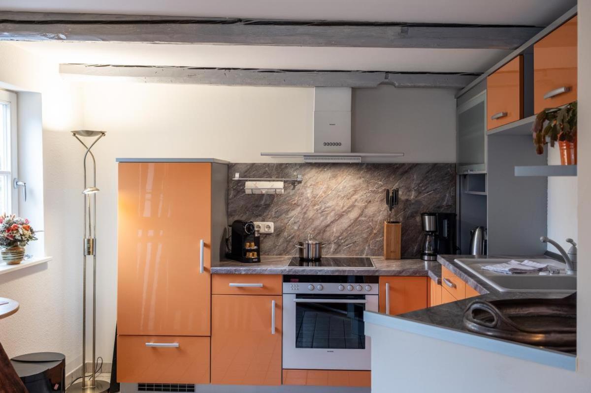 Apartmenthaus Brunnenhof Papstdorf ภายนอก รูปภาพ